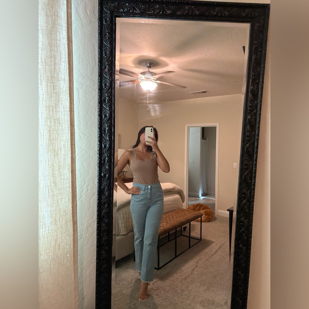Abercrombie & Fitch Tan Bodysuit